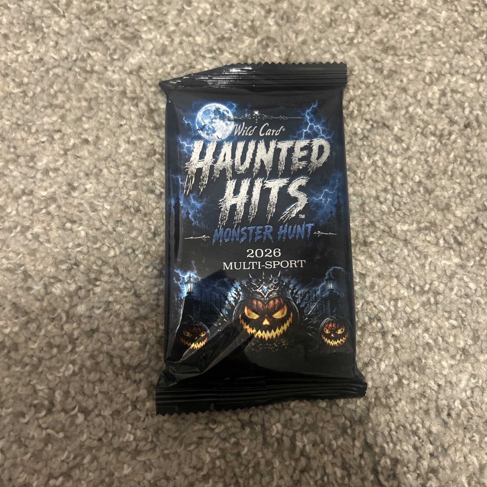 Wild Card Haunted Hits Monster Hunt 2026 Multi-Sport Sealed Pack 