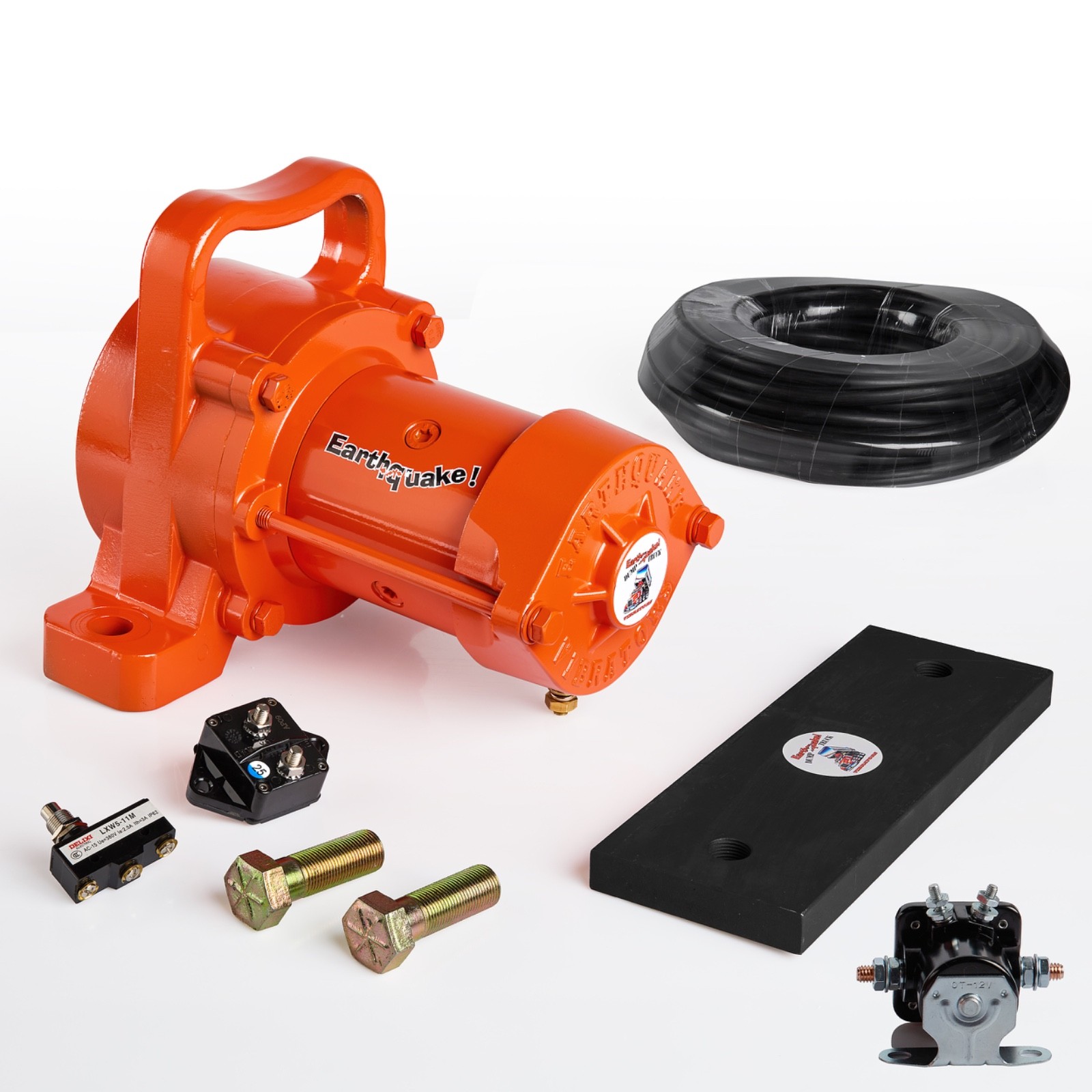 Earthquake DC-4000 12V Dump Truck Vibrator 4000 lb Force Body Vibrator