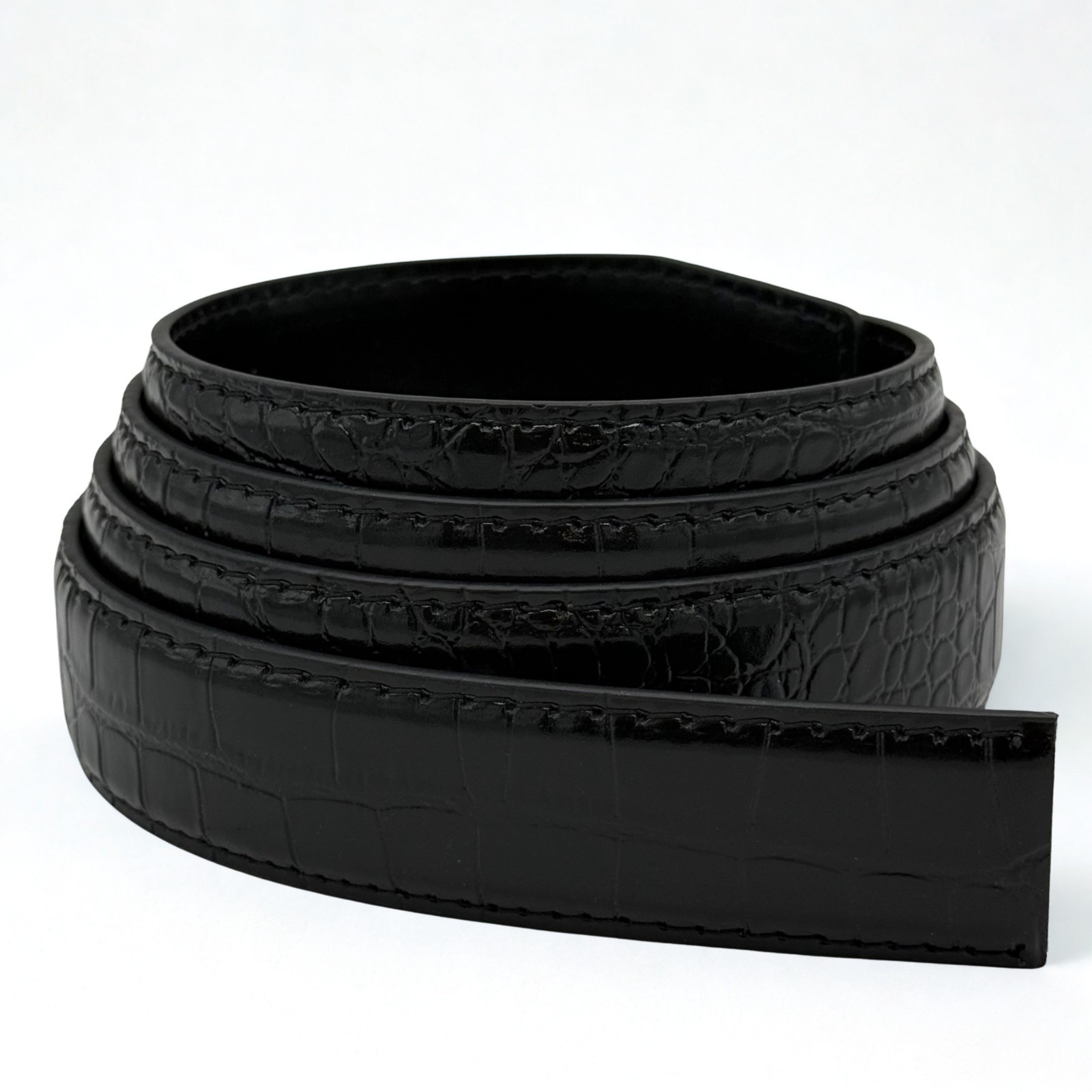 Embossed Snake Skin Genuine Leather Belt Strap Replacement 1-1/8 Embossed Snake Skin Genuine Leather Belt Strap Replacement 1-1/8