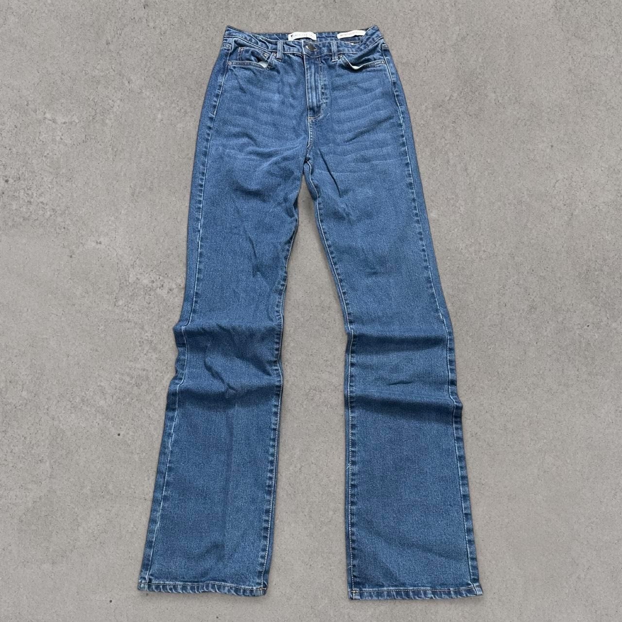 American Tall Britney High Rise Bootcut Jeans Blue Tall Girl Y2K 29 x 37 American Tall Britney High Rise Bootcut Jeans Blue Tall Girl Y2K 29 x 37