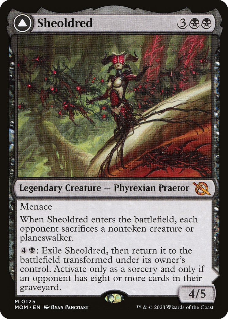 x1 Sheoldred // The True Scriptures MOM MTG 125 MYTHIC M/NM 1x x1 Sheoldred // The True Scriptures MOM MTG 125 MYTHIC M/NM 1x