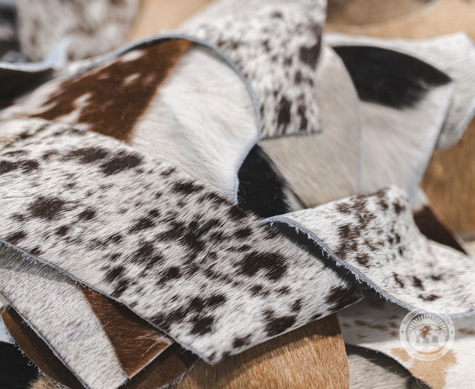 Assorted Cowhide Scraps Real Leather Pieces Mixed Sizes Colors Craft DIY