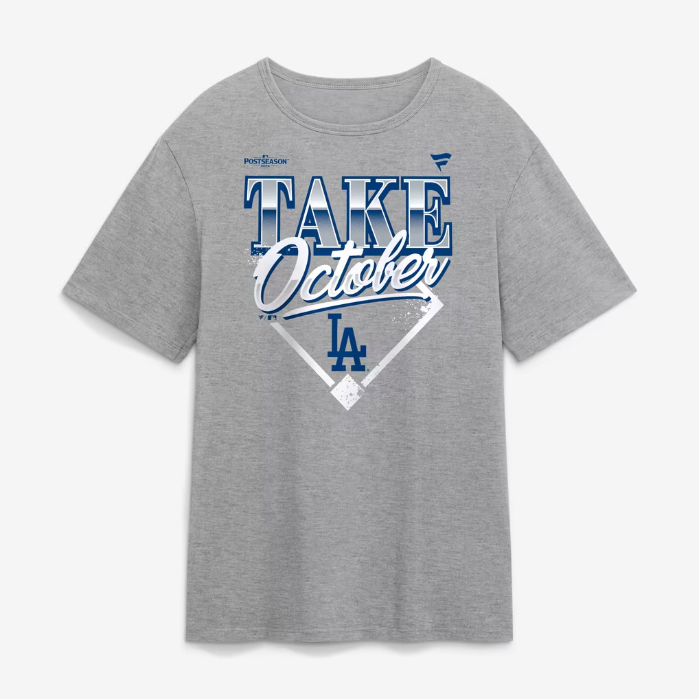 HOT ITEM Men\'s LA Dodgers 2026 Division Series Champions Take October T Shirt HOT ITEM Men\'s LA Dodgers 2026 Division Series Champions Take October T Shirt