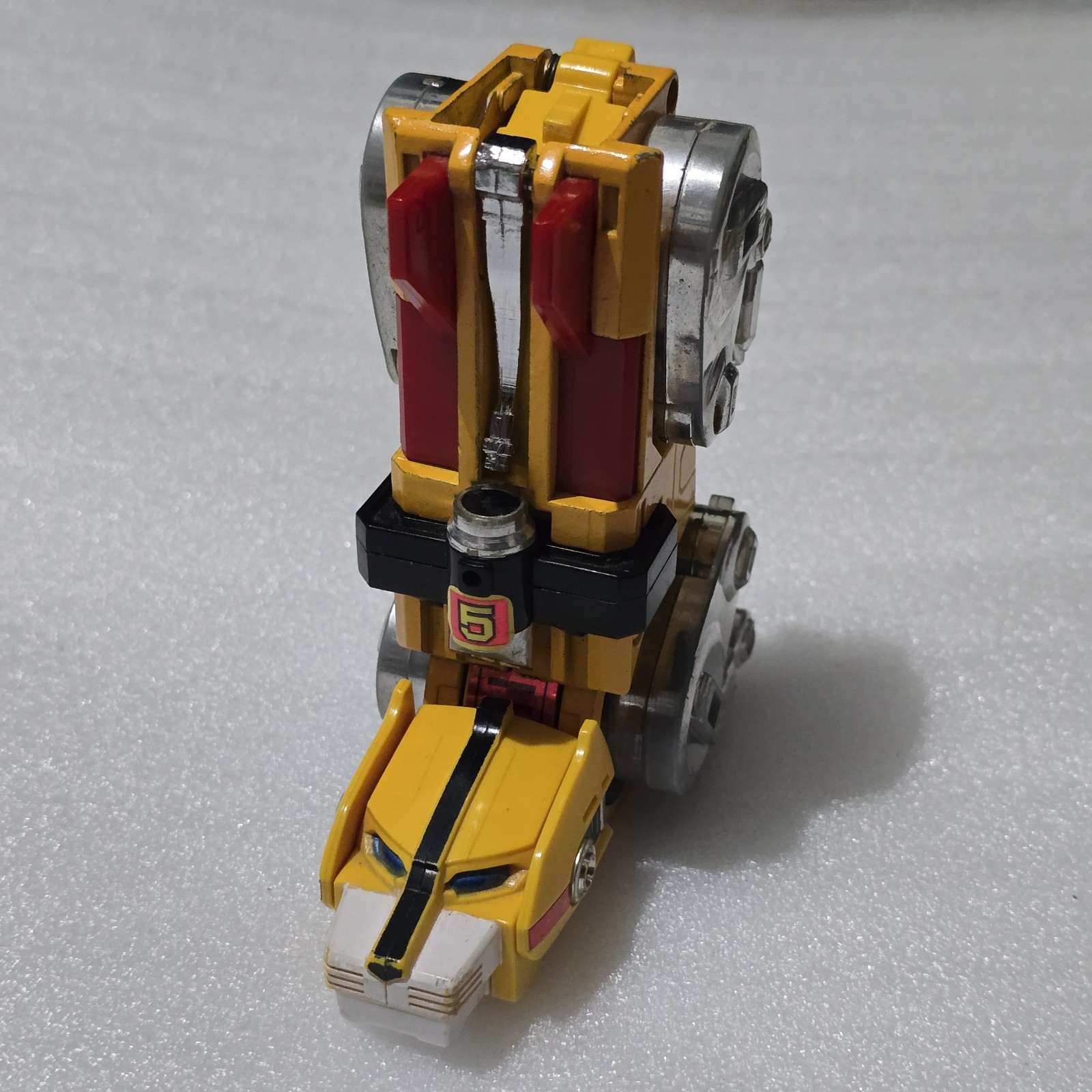 1981 Popy LionBot King Go Lion Diecast Yellow Part Voltron GB-36 Vintage 1981 Popy LionBot King Go Lion Diecast Yellow Part Voltron GB-36 Vintage