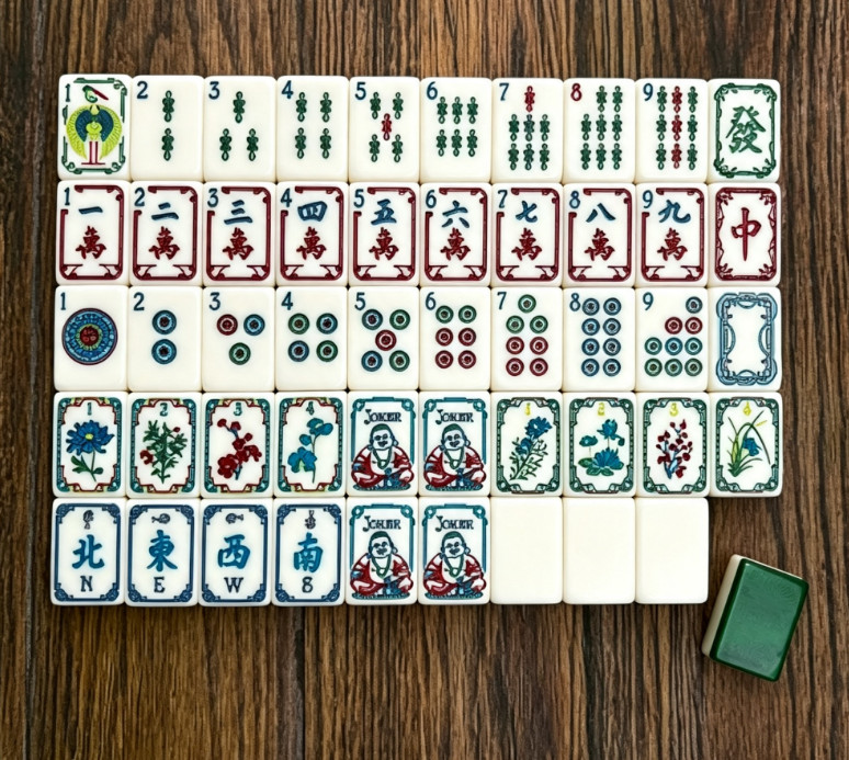 High-grade Winslow 1920 American Mahjong Tiles set ,160 tiles Free storage Bag