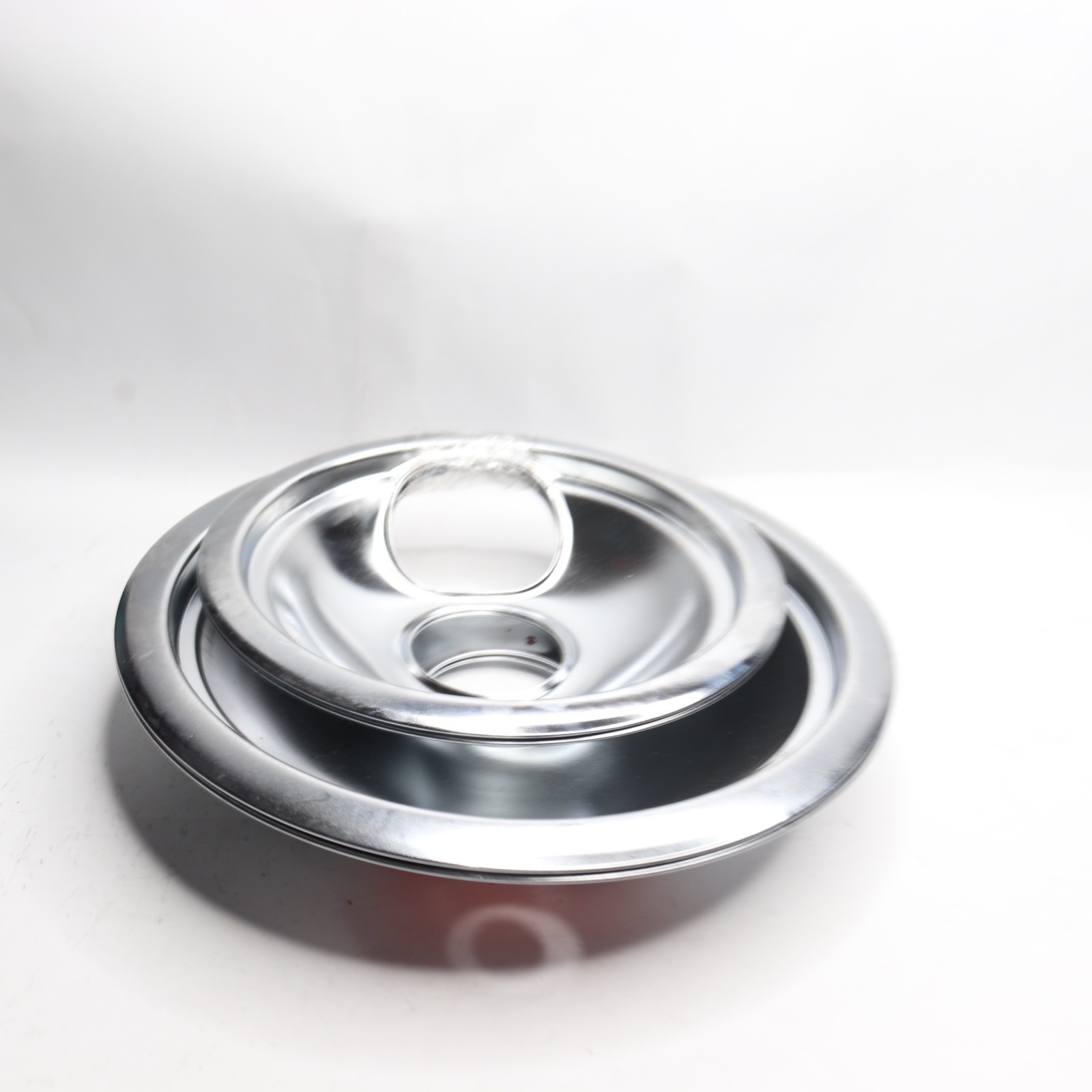 (4-Pk) Everbilt Universal Chrome Drip Bowl for Electric Ranges 98230