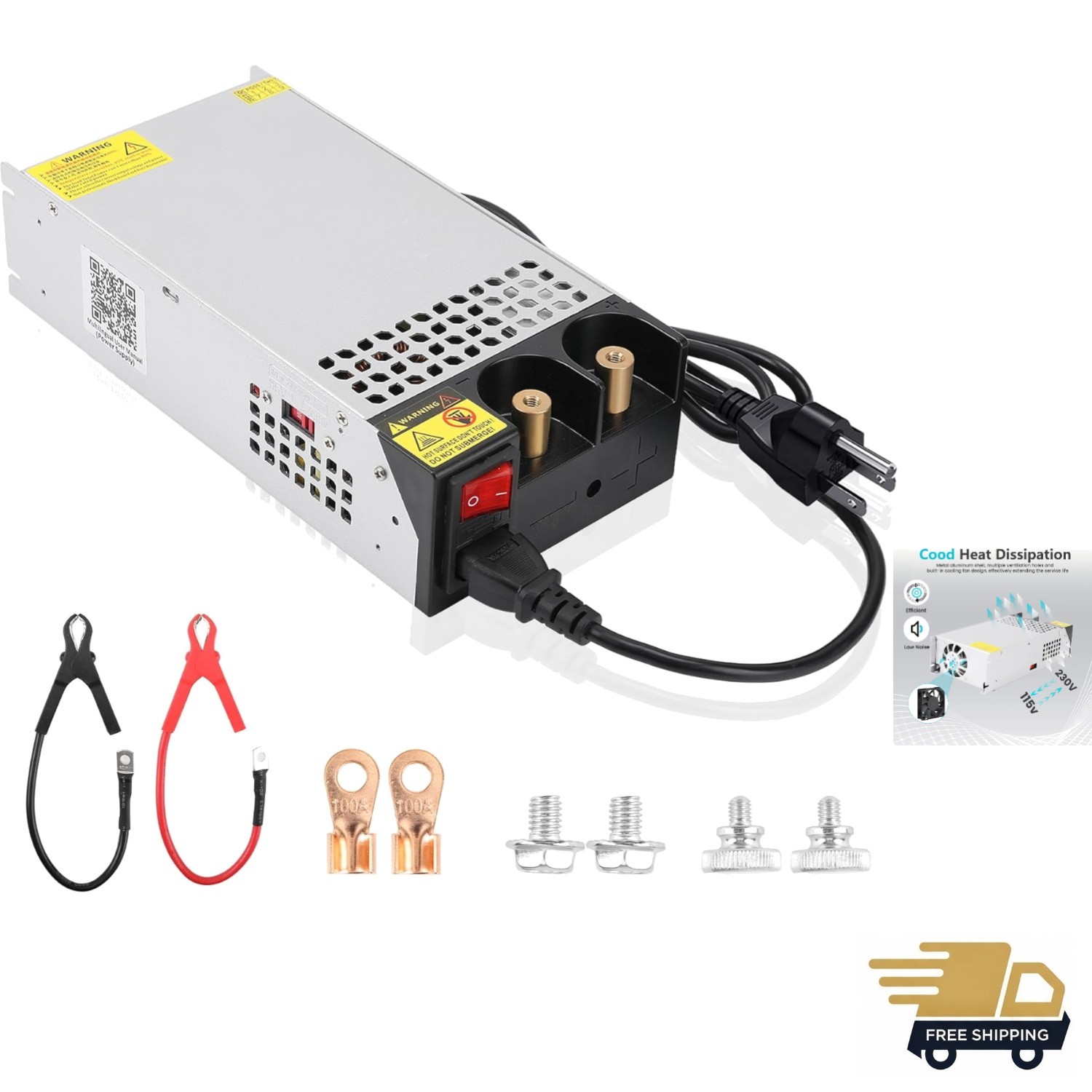 Upgraded 12V 83.3A 1000W Switching Power Supply for LED & CCTV Devices Upgraded 12V 83.3A 1000W Switching Power Supply for LED & CCTV Devices