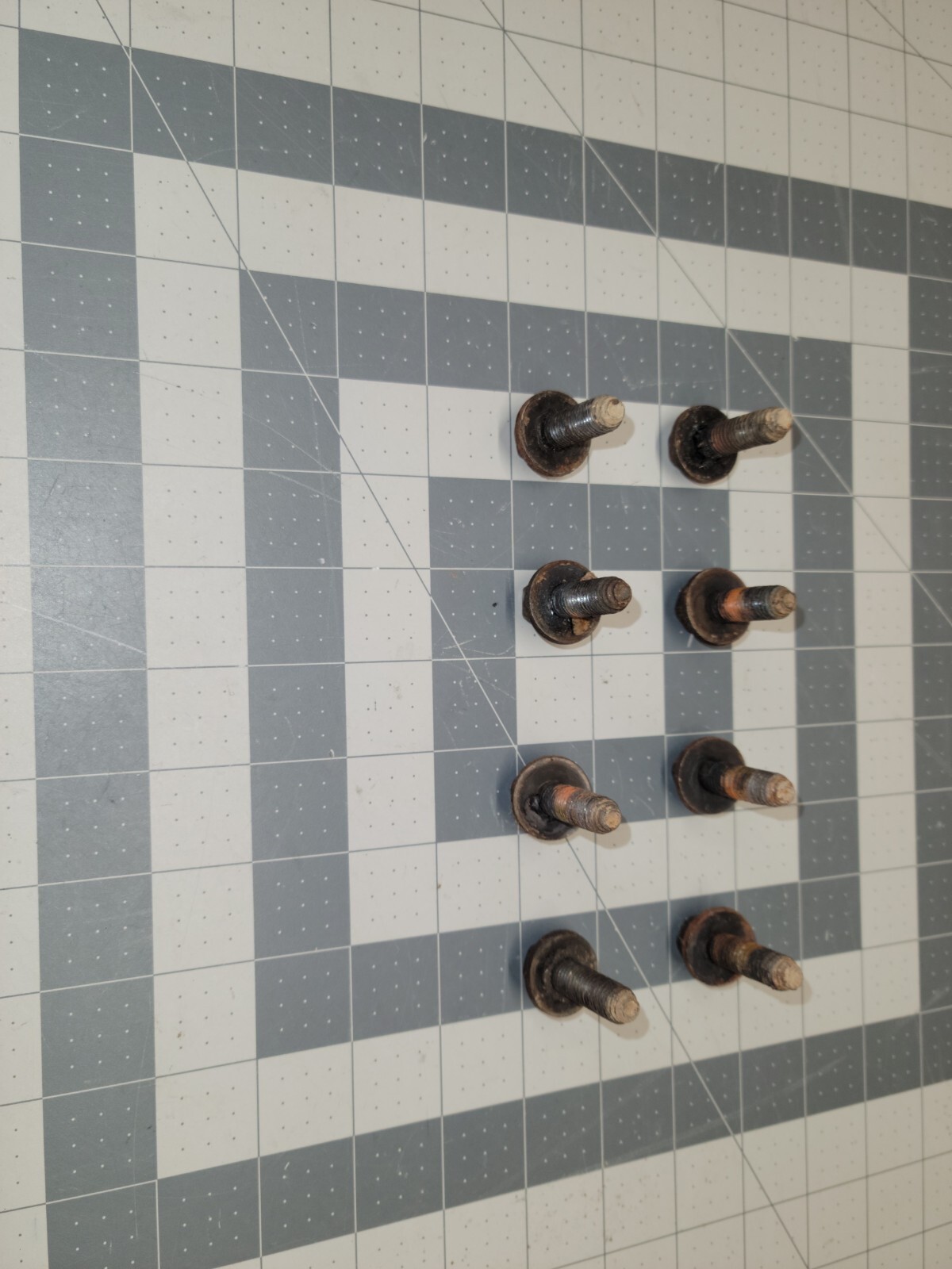 88,89,90 91,92,93,94,95,96,97,98  CHEVY GMC TRUCK SUV Front SEAT BOLTS OEM  X8