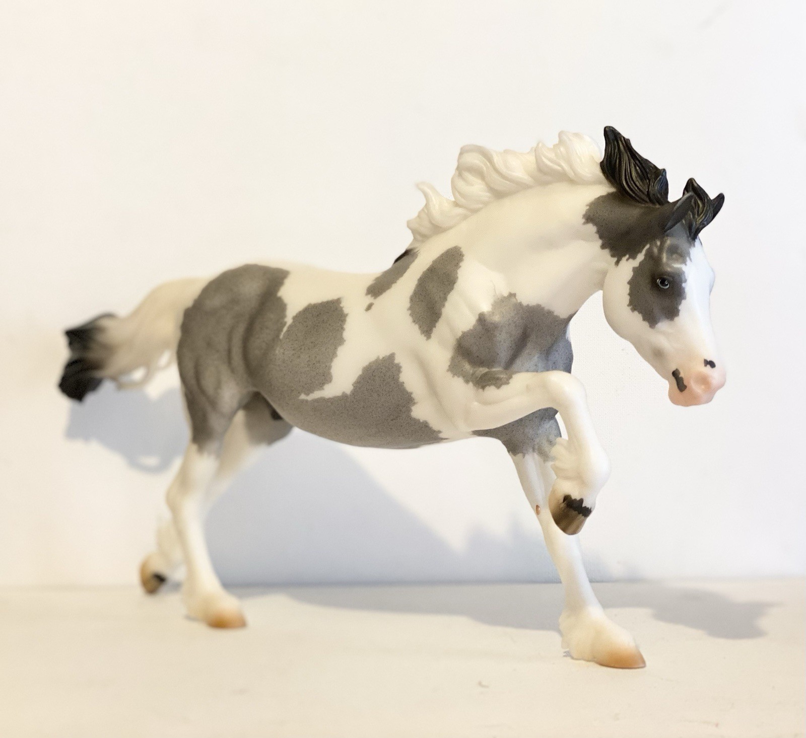 Breyer  Horse UFF DA  BreyerFest 2026 Online Only Welsh Cob Blue Roan Pinto