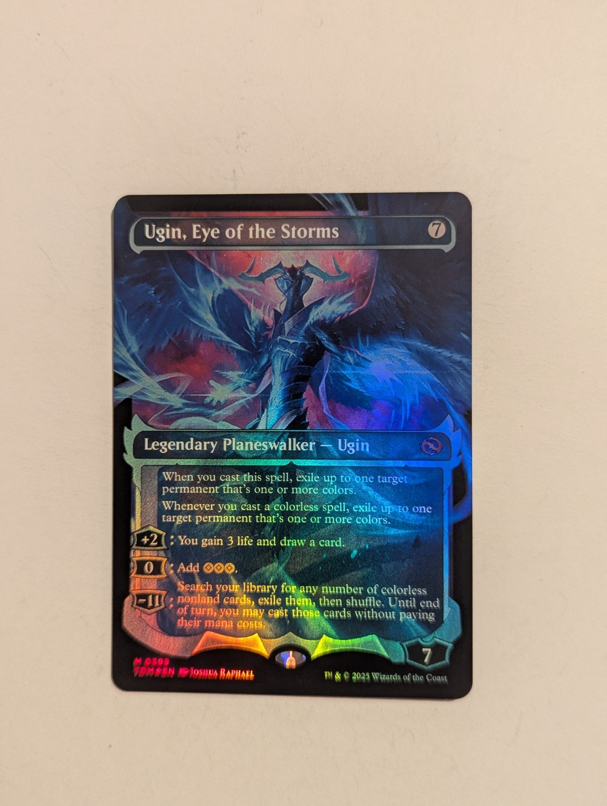 Ugin, Eye of the Storms (Showcase) Tarkir: Dragonstorm Foil Ugin, Eye of the Storms (Showcase) Tarkir: Dragonstorm Foil