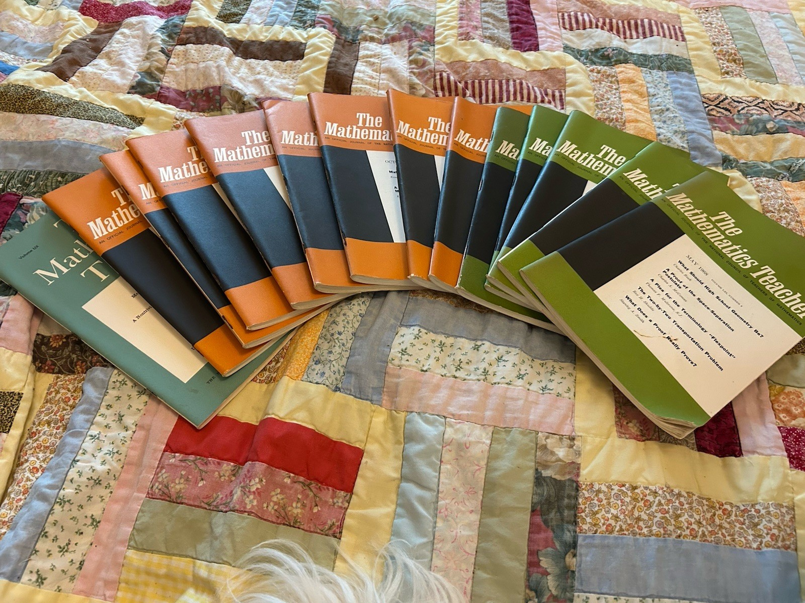 Collection Of 14 Issues Of “The Mathematics Teacher” 1966-68 Instructor Editions Collection Of 14 Issues Of “The Mathematics Teacher” 1966-68 Instructor Editions