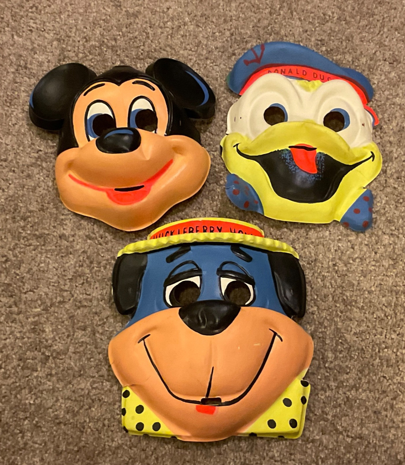 Halloween Lot of 3 Vintage Ben Cooper Masks. Rare. *READ Halloween Lot of 3 Vintage Ben Cooper Masks. Rare. *READ