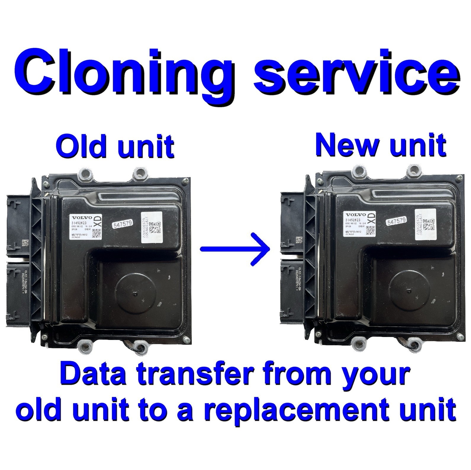 ✅ Volvo Denso MB279700 ECM ECU PCM Cloning Service | Plug & Play | FAST SERVICE