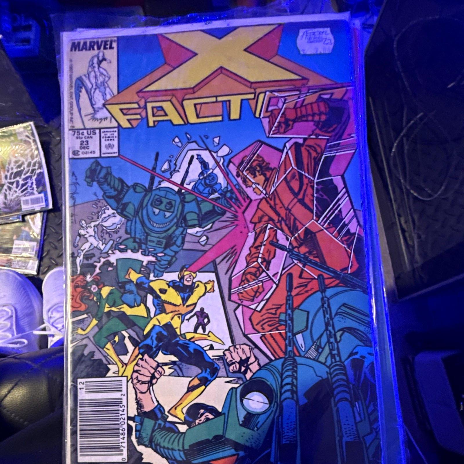 X-Factor #23 Newsstand Variant (Marvel Comics Dec 1987) Louise Simonson Angel X-Factor #23 Newsstand Variant (Marvel Comics Dec 1987) Louise Simonson Angel