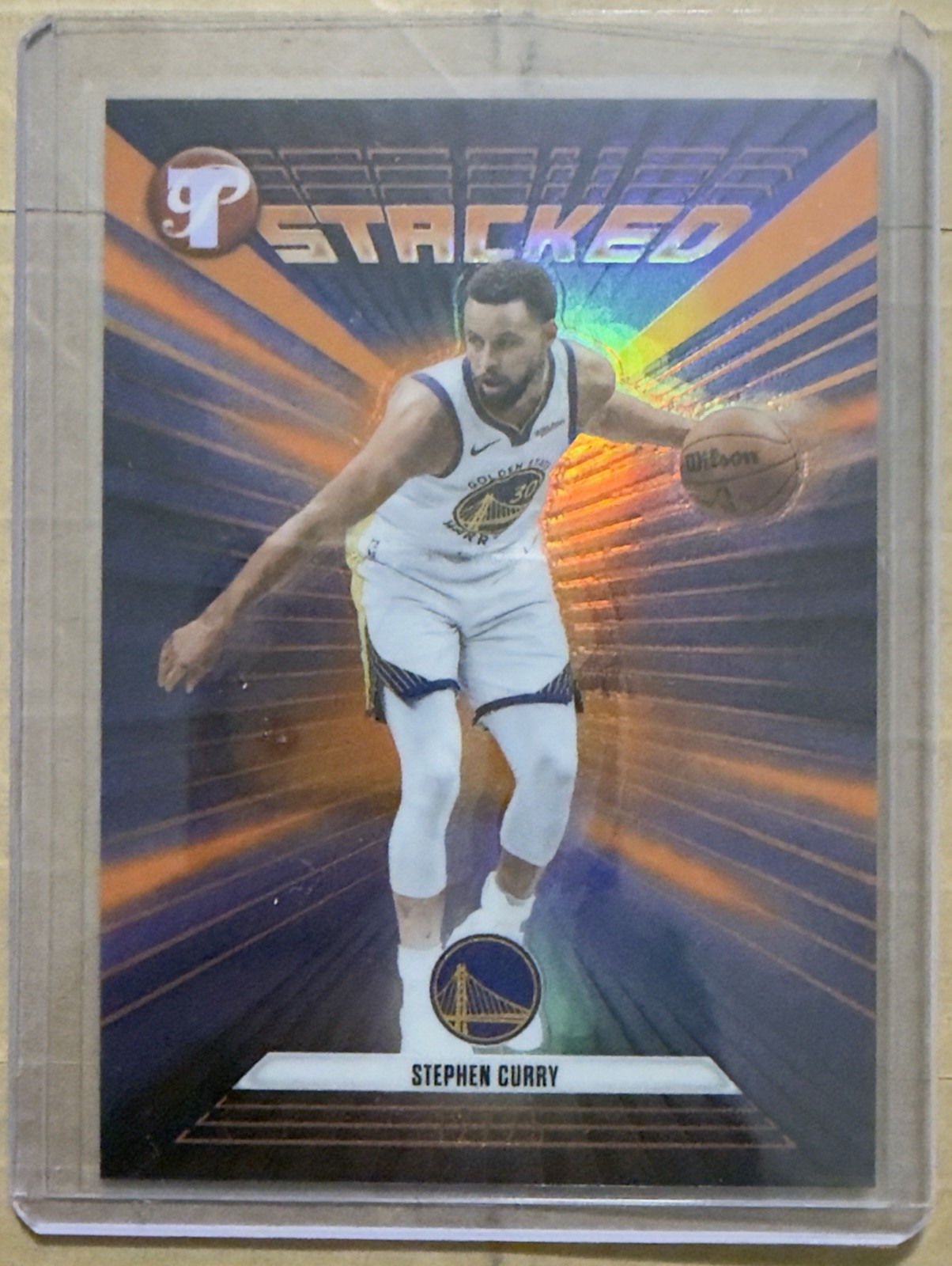 Stephen Curry - 2026 Topps Pristine Stacked Orange Refractor /25 Warriors