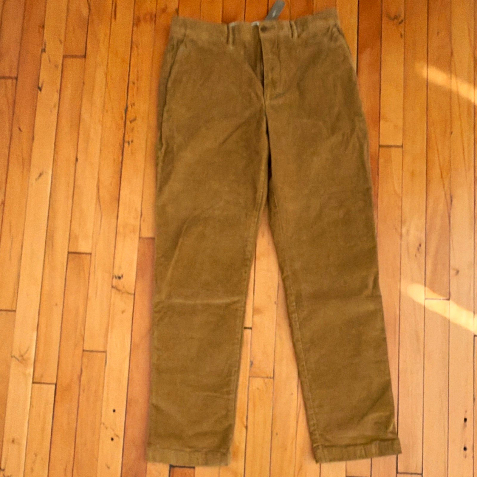 J.CREW Men’s Brown Corduroy Pants 32x32 Straight NEW CM717 J.CREW Men’s Brown Corduroy Pants 32x32 Straight NEW CM717