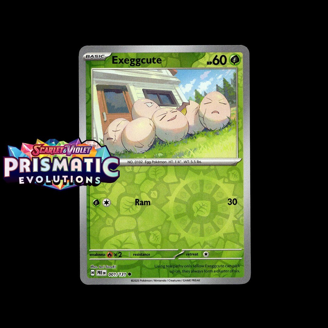 Pokemon Prismatic Evolutions: Choose Your Card Reverse Holo/Holo EX Full Art NM