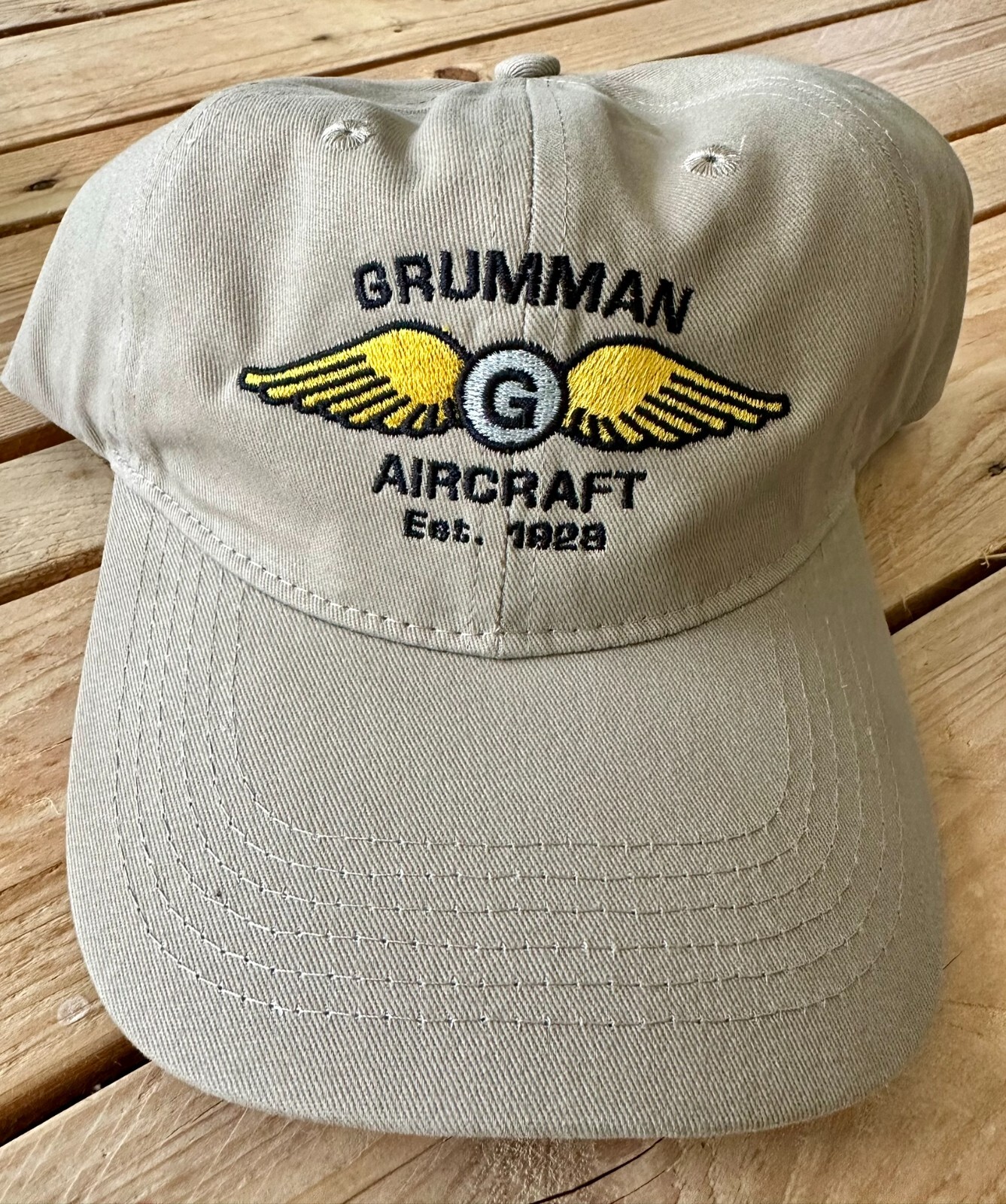 Vintage Grumman Aircraft Hat Vintage Grumman Aircraft Hat