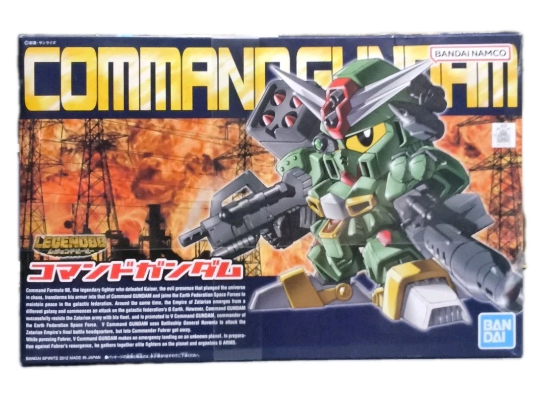Bandai BB Senshi Command Gundam New Bandai BB Senshi Command Gundam New