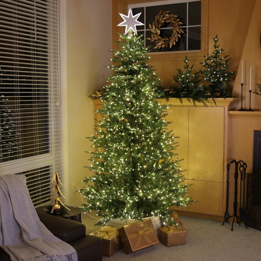 Philips 7.5\' Twinkle Tree Pre-lit Balsam Fir Artificial Christmas Tree with 2000