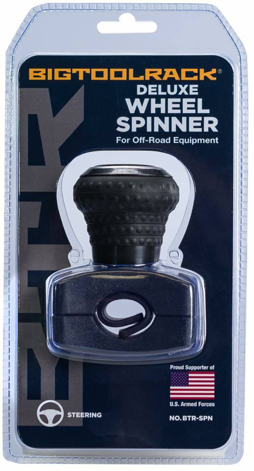 Bigtoolrack Deluxe Steering Wheel Spinner Knob for Tractors. Bigtoolrack Deluxe Steering Wheel Spinner Knob for Tractors.