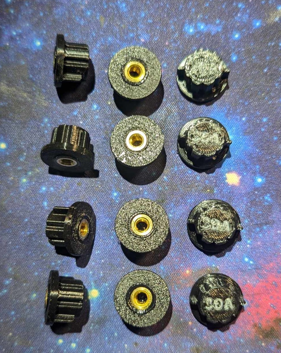 Pro-Line Body Mount Thumb Screw Nuts (12pc)