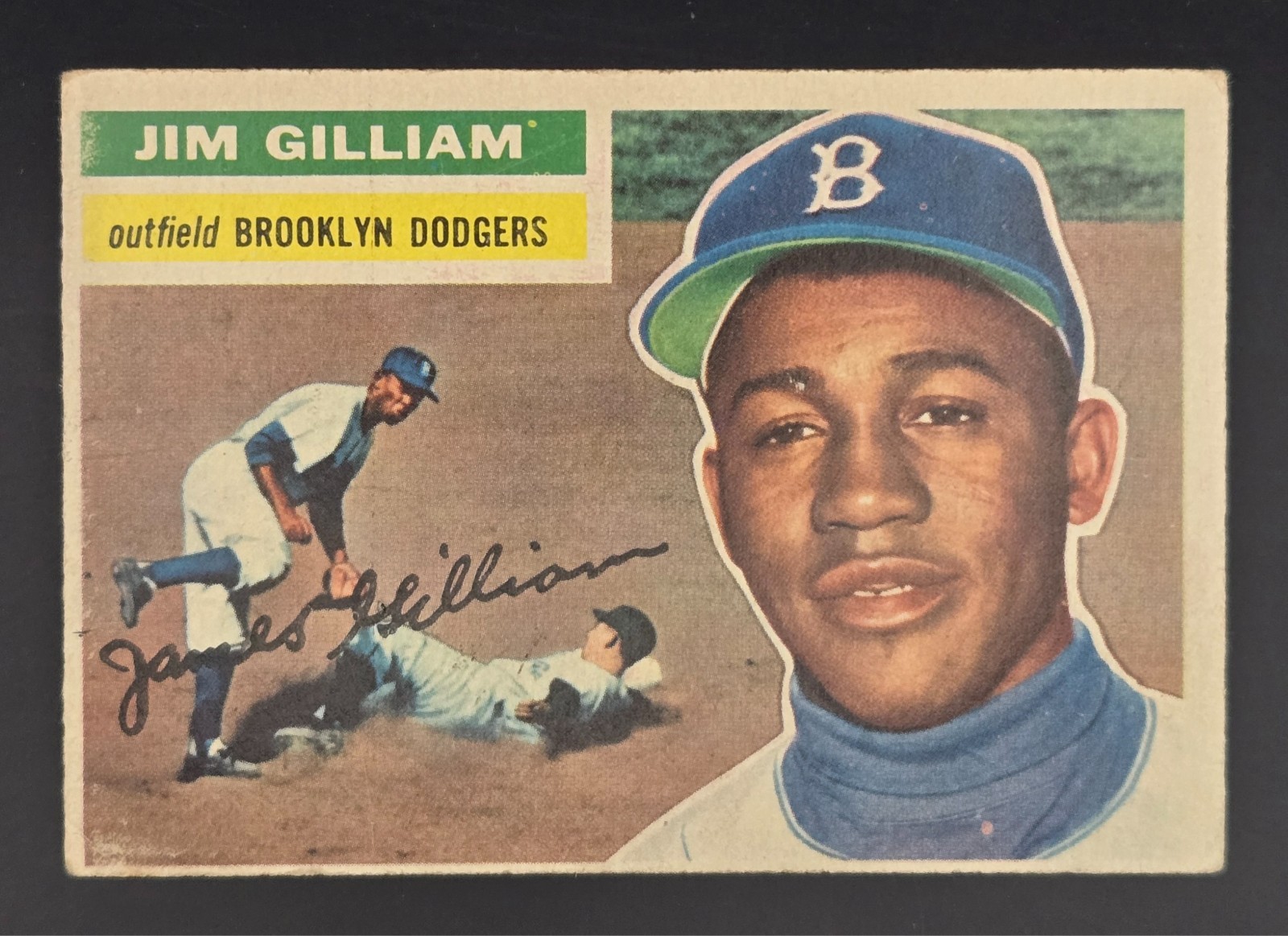 1956 Topps - Jim Gilliam #280 VGEX 1956 Topps - Jim Gilliam #280 VGEX