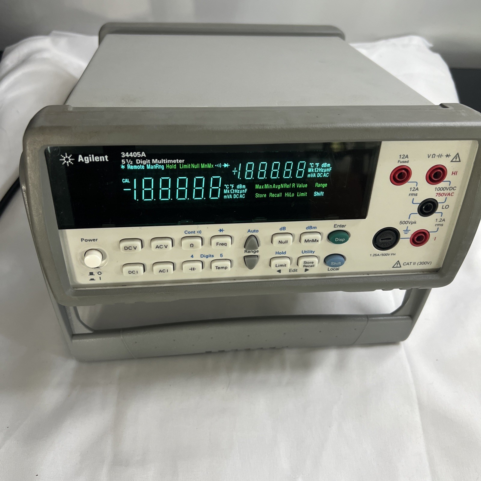 Agilent 34405A 5.5-Digit Benchtop Digital Multimeter DMM Tested Working