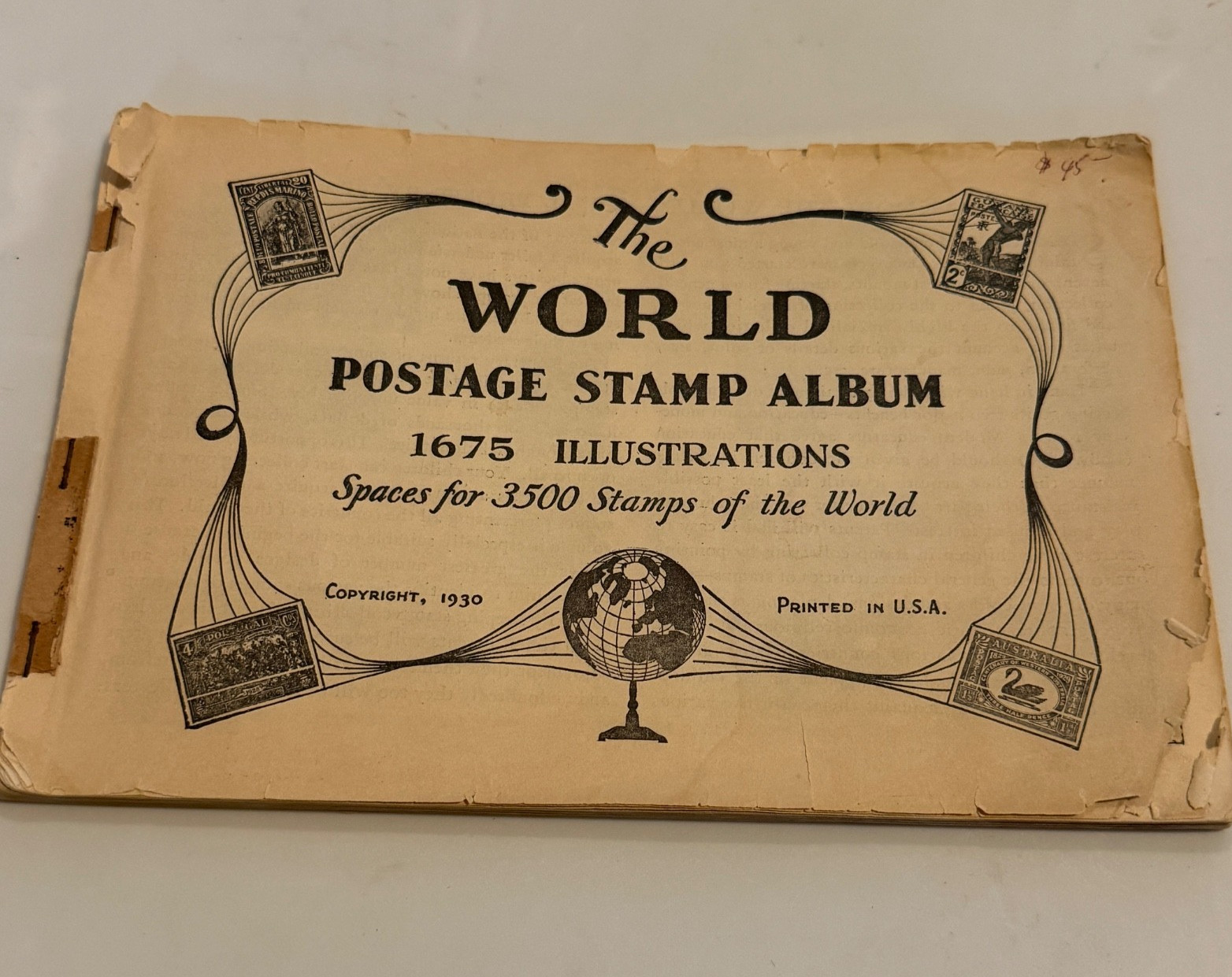 RARE ALBUM FILLED WITH FISCAL AND BACK OF THE BOOK STAMPS FROM AROUND THE WORLD
