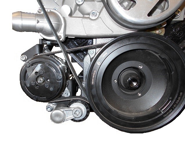 Dirty Dingo LS Pass Side Low Mount AC Bracket SD7B10