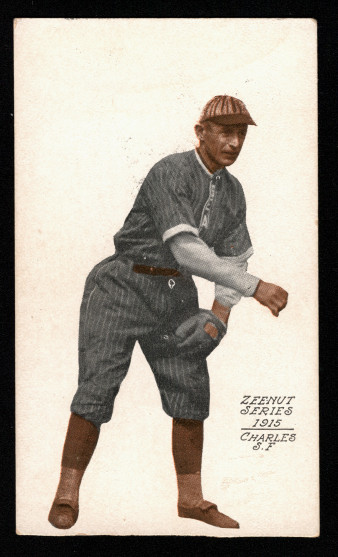 1915 Zeenut PCL Raymond Charles (NONE EVER GRADED by PSA or SGC) Crease 1915 Zeenut PCL Raymond Charles (NONE EVER GRADED by PSA or SGC) Crease