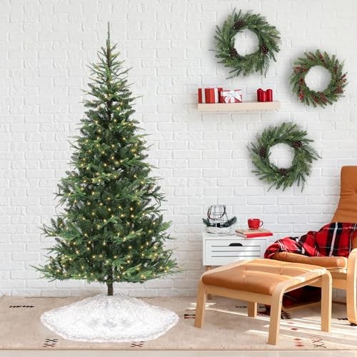 GREEN - PHILIPS 7.5\' PRE-LIT CHRISTMAS TREE