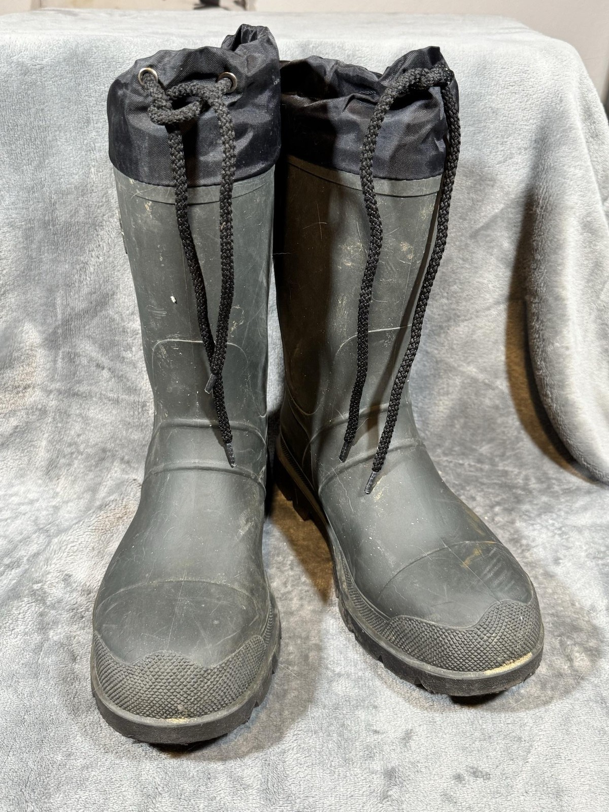 Kamik Boots Mens Size 7 Black Waterproof Insulated Snow Winter 110583CH-BLK