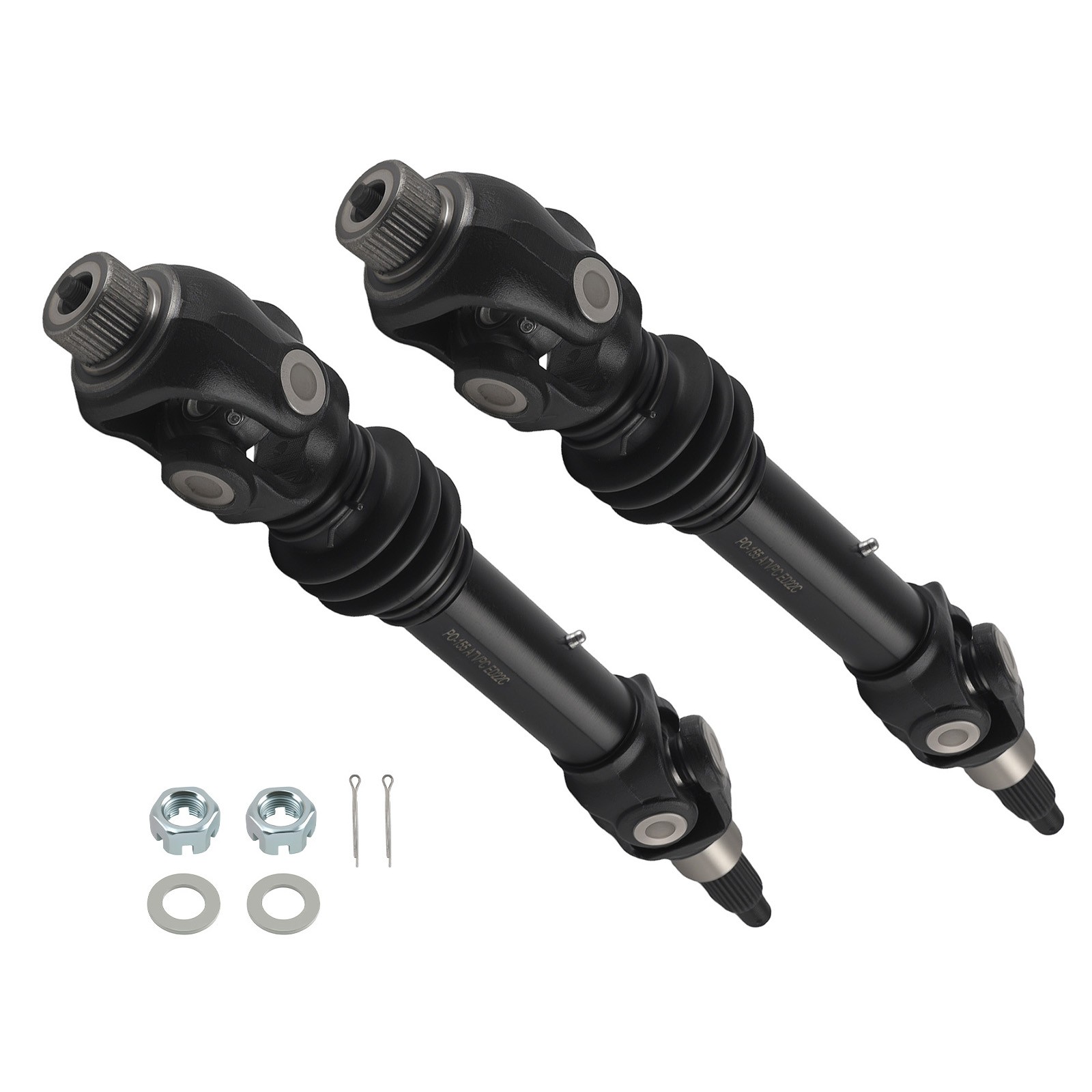 2PCS  Rear Driveshaft Assemblies for Polaris 1380110, 1380087 Sportsman