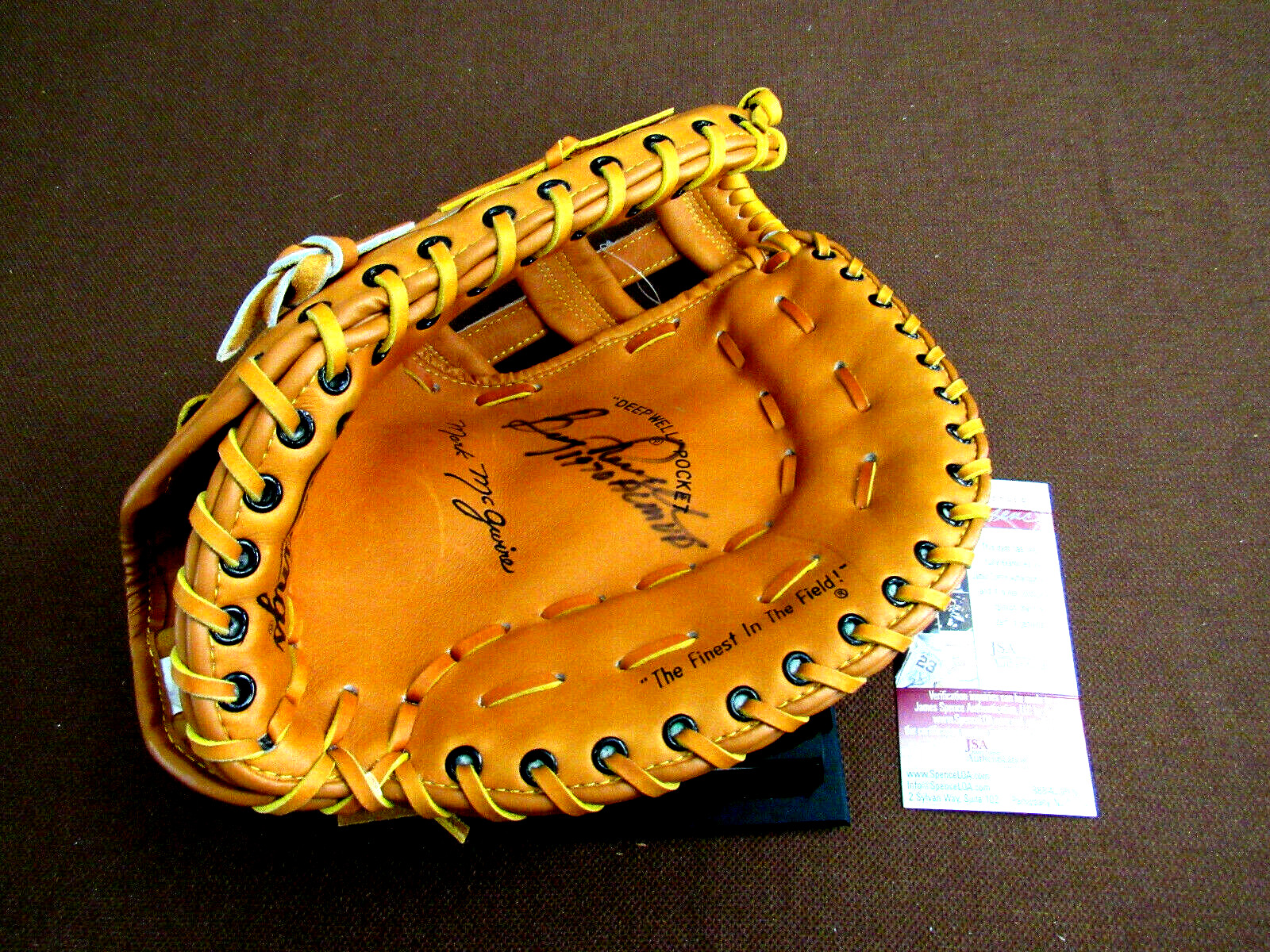 BOOG POWELL 1970 AL MVP BALTIMORE ORIOLES ALLSTAR SIGNED AUTO RAWLINGS GLOVE JSA BOOG POWELL 1970 AL MVP BALTIMORE ORIOLES ALLSTAR SIGNED AUTO RAWLINGS GLOVE JSA