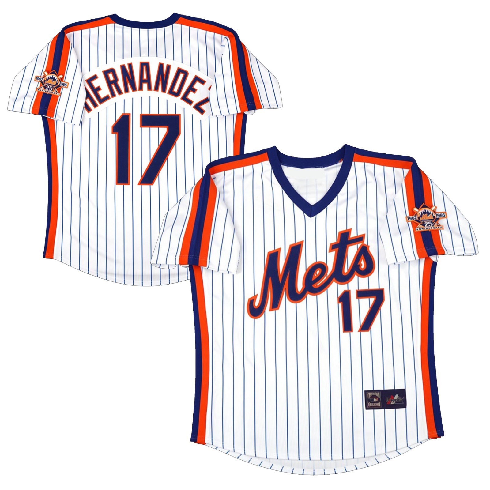 Hot Sale Keith Hernandez 1986 New York Mets Home Cooperstown Jersey Print