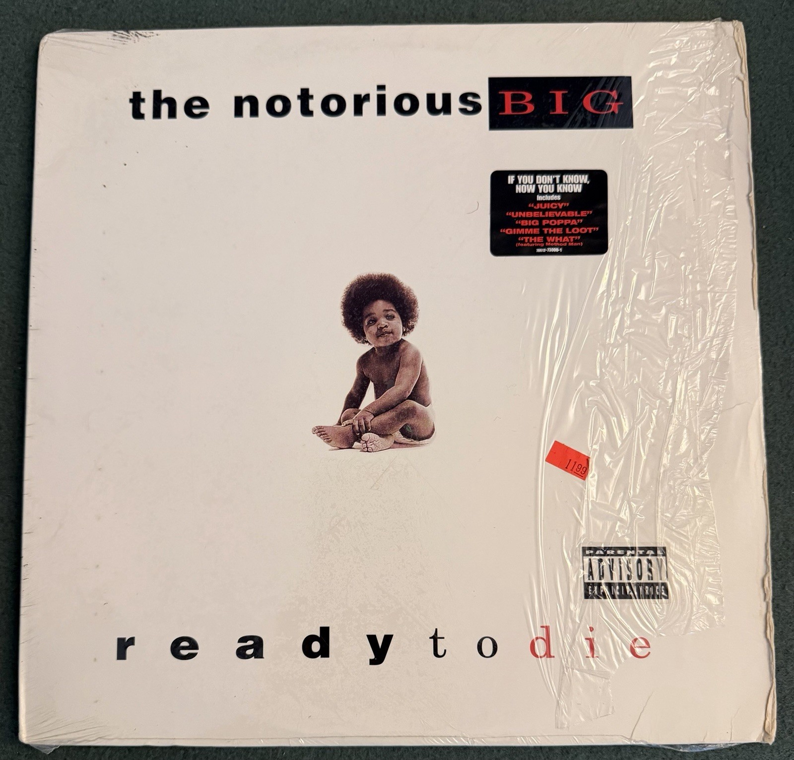 the notorious BIG•ready to die Vinyl. First Press. Original. 1994• (7861273000-1 the notorious BIG•ready to die Vinyl. First Press. Original. 1994• (7861273000-1