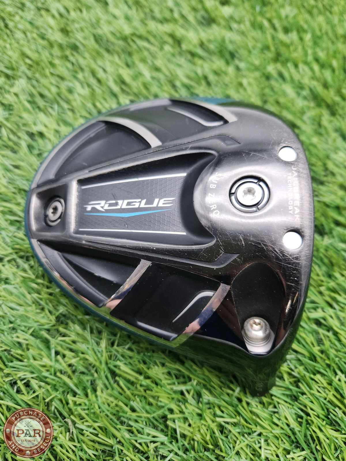 2018 CALLAWAY ROGUE SUBZERO DRIVER 10.5* CLUBHEAD ONLY GOOD