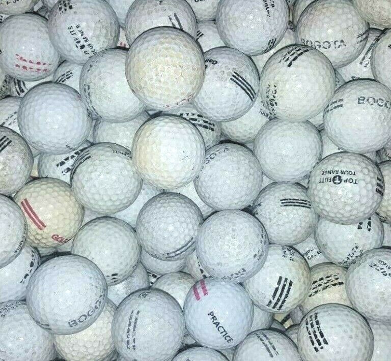 600 Assorted Brands Mix - HIT-AWAY SHAG AA Used Golf Balls 