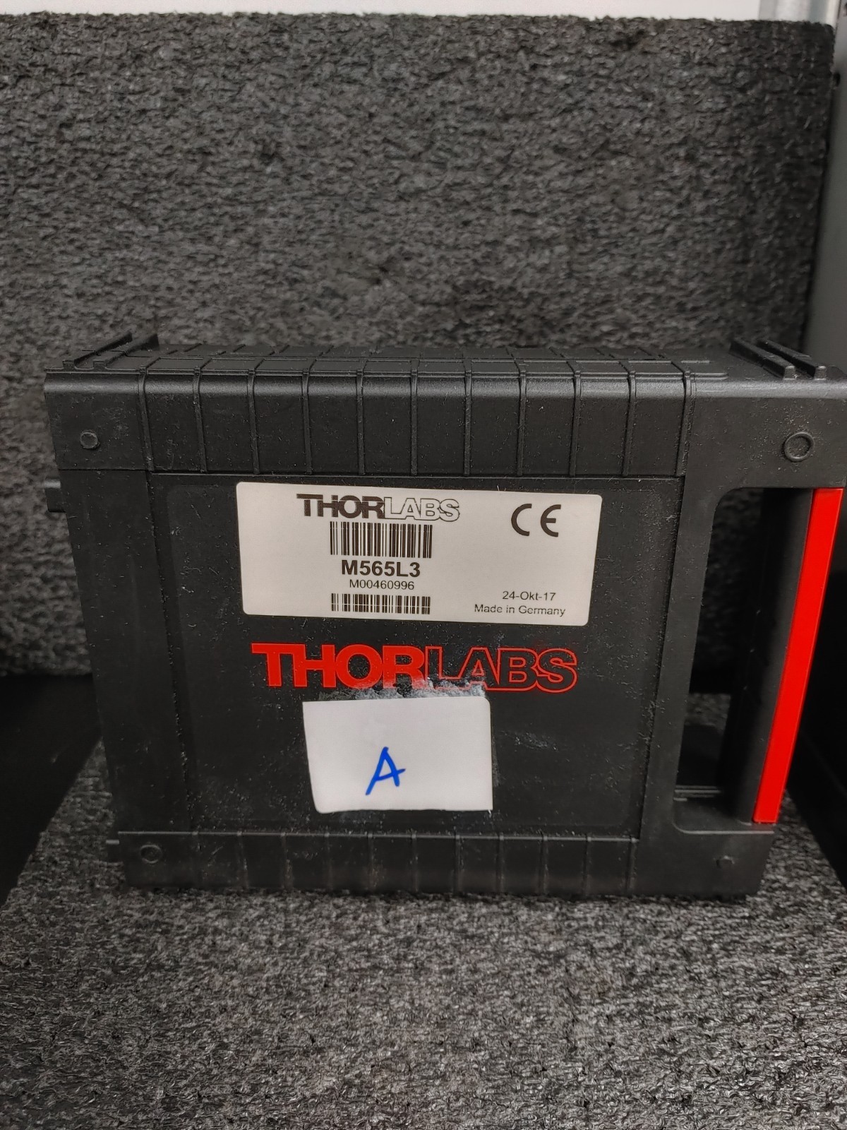 THORLABS M565L3 565 nm 880 mW 1000 mA Mounted LED w Lens Tube and Optic Filter