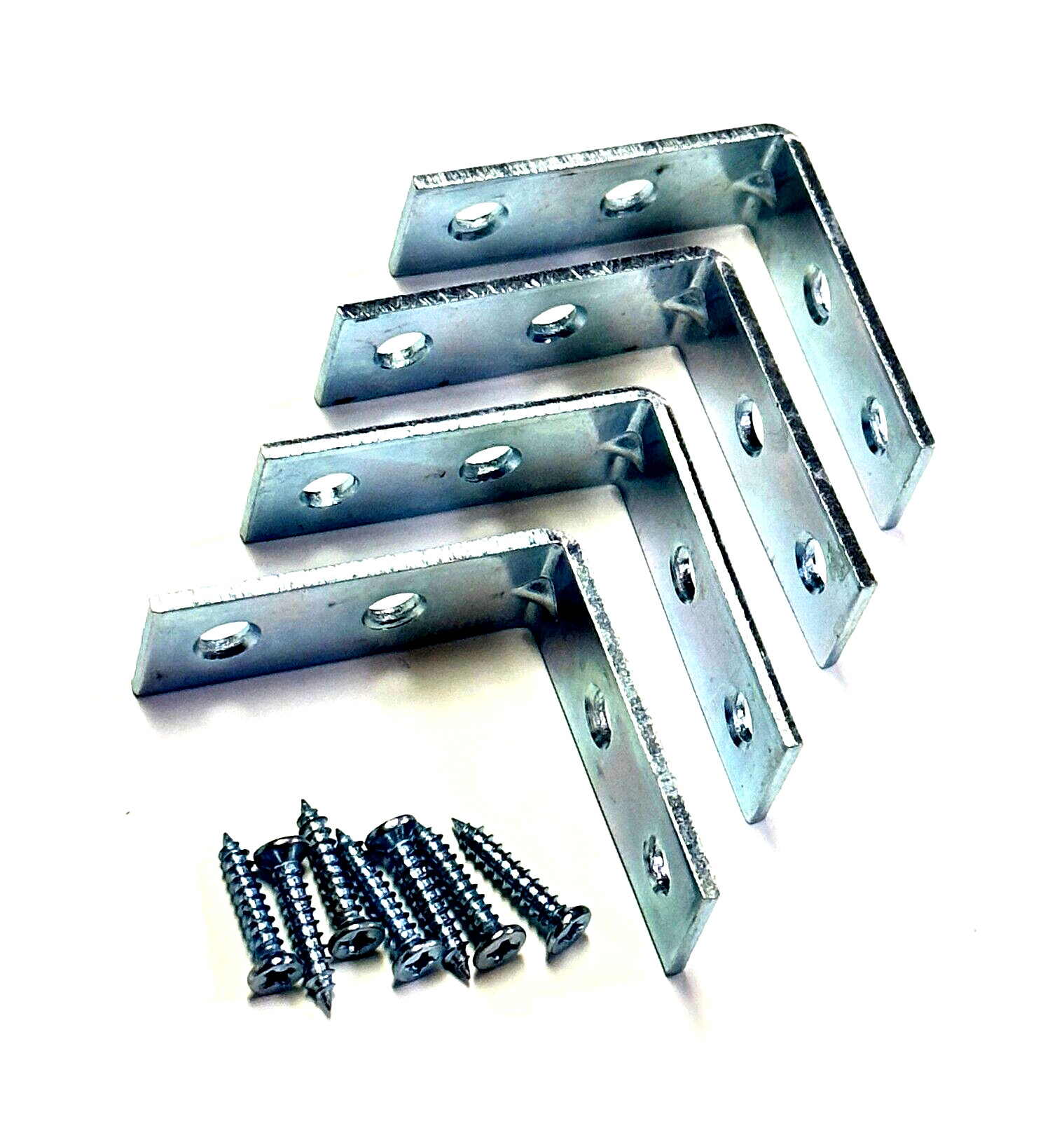 4pc Stainless Steel Corner Code L Shaped Right Angle Brackets Shelf Support 4pc Stainless Steel Corner Code L Shaped Right Angle Brackets Shelf Support