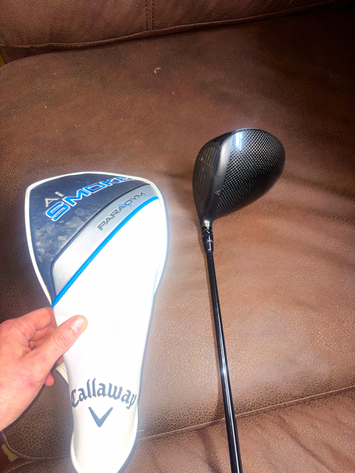 Callaway Paradym Ai Smoke Max 10.5° Driver RH Stiff Graphite Shaft Callaway Paradym Ai Smoke Max 10.5° Driver RH Stiff Graphite Shaft