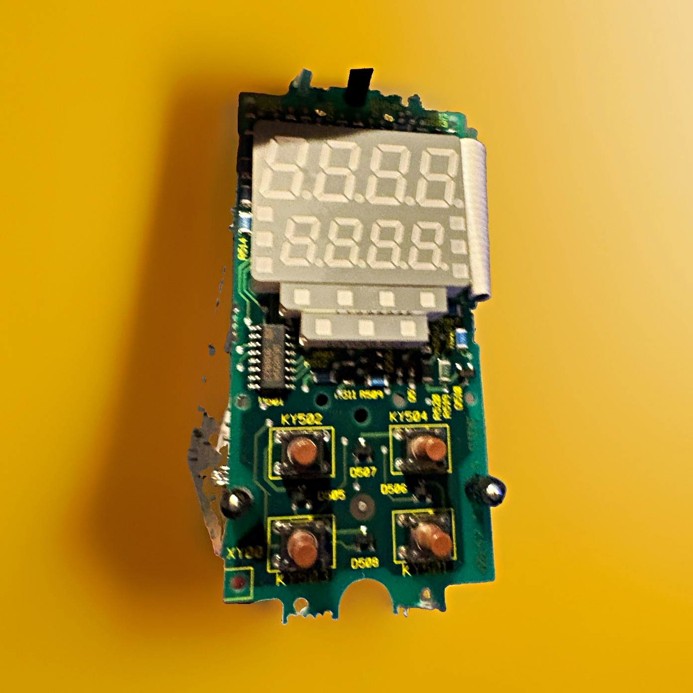 Chromatography Dbl-Sided Panel Mount PCB Module 7-SegDisplay 3pcb comboW6142-2E