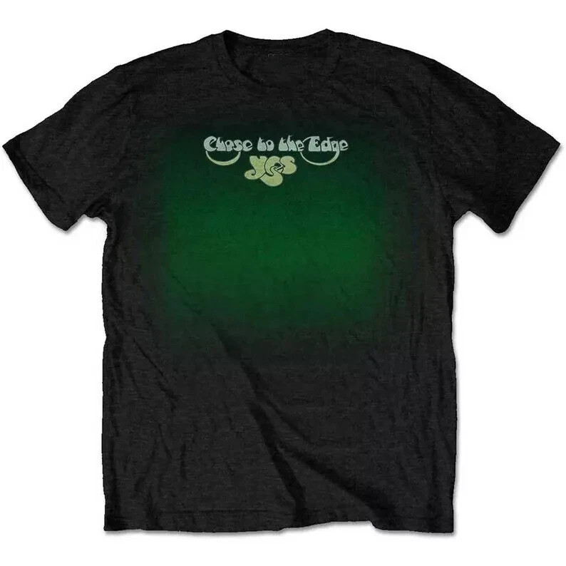 Vintage YES Close to the Edge Band Black Men All size gift Family Shirt MM41