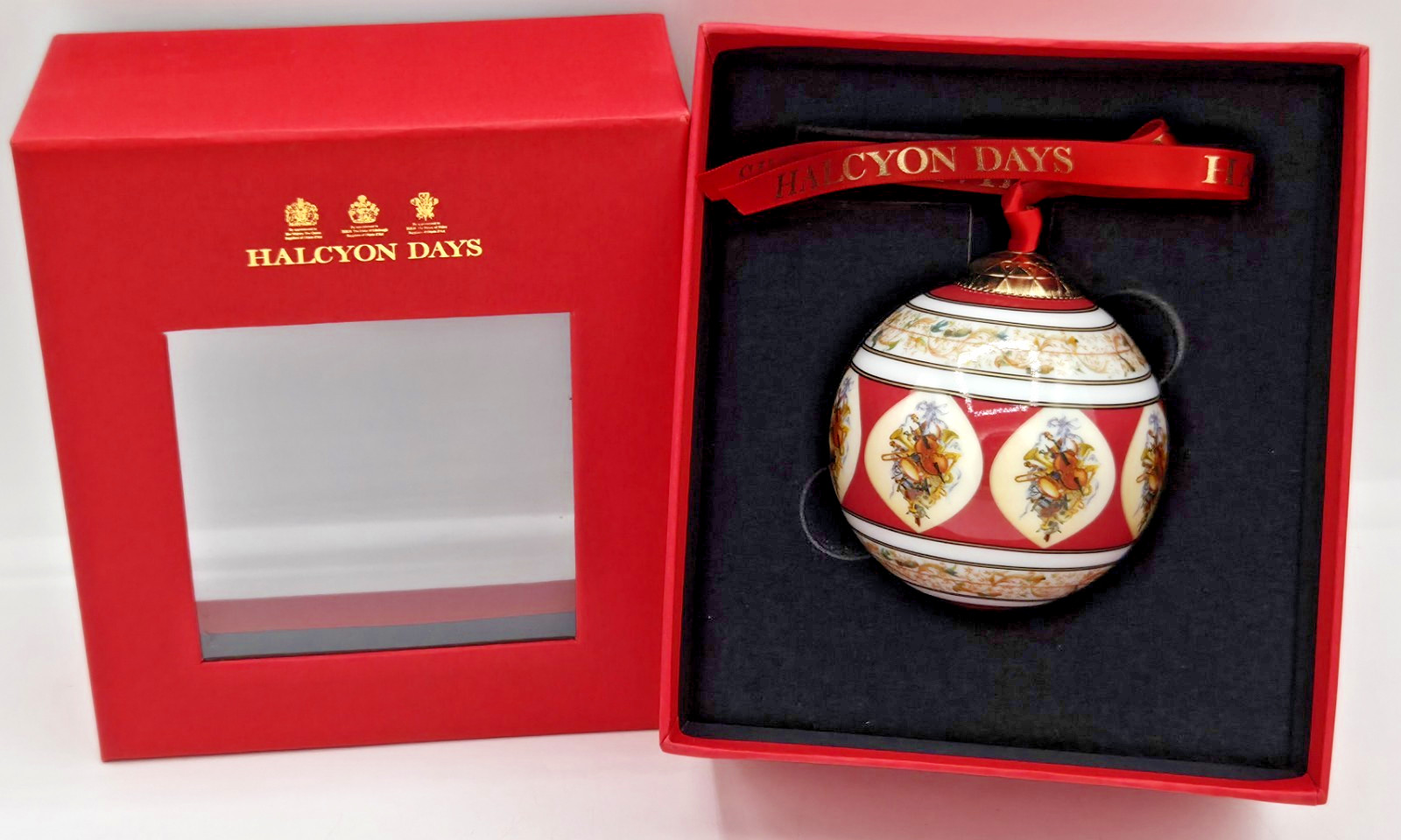 Halcyon Days RARE Christmas Ornament Made Exclusively for U.S. Senate IN BOX Halcyon Days RARE Christmas Ornament Made Exclusively for U.S. Senate IN BOX
