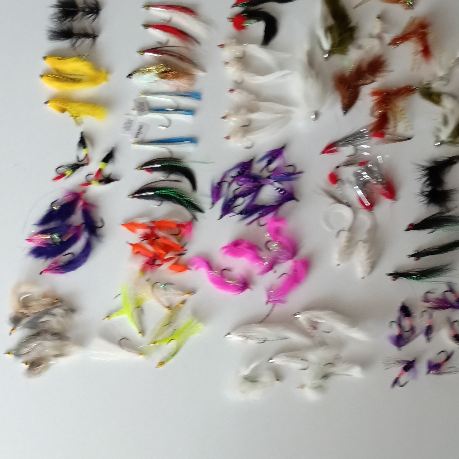 Fly Fishing Hand Tied Feather Streamer Lures, Multicolor, 50 Pack, Trout Fly Fishing Hand Tied Feather Streamer Lures, Multicolor, 50 Pack, Trout