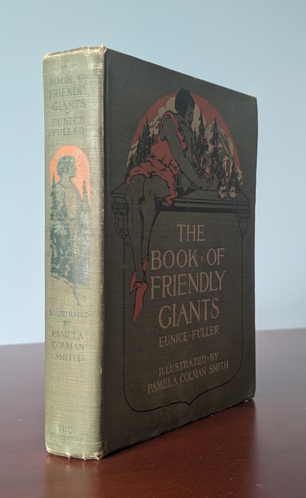 1914 The Book of Friendly Giants Pamela Colman Smith 1st Edition Illustrated