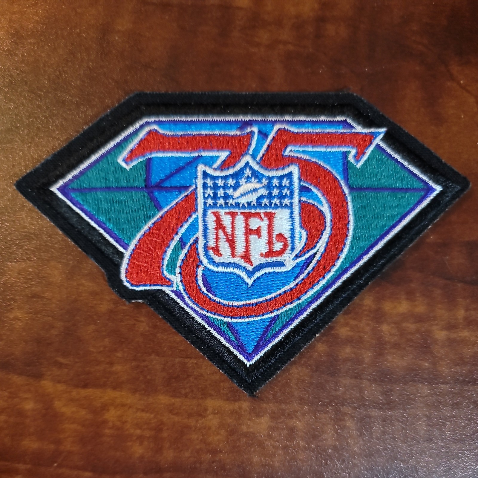 Willabee & Ward NFL 75th Anniversary Diamond Patch 1994 Official Jersey Size Willabee & Ward NFL 75th Anniversary Diamond Patch 1994 Official Jersey Size