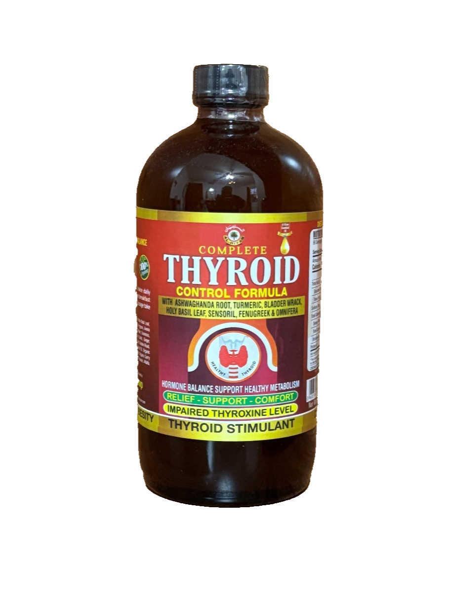 Complete Thyroid Control By Al-Riyan, Hormone Balance Support Healthy Metabolism
