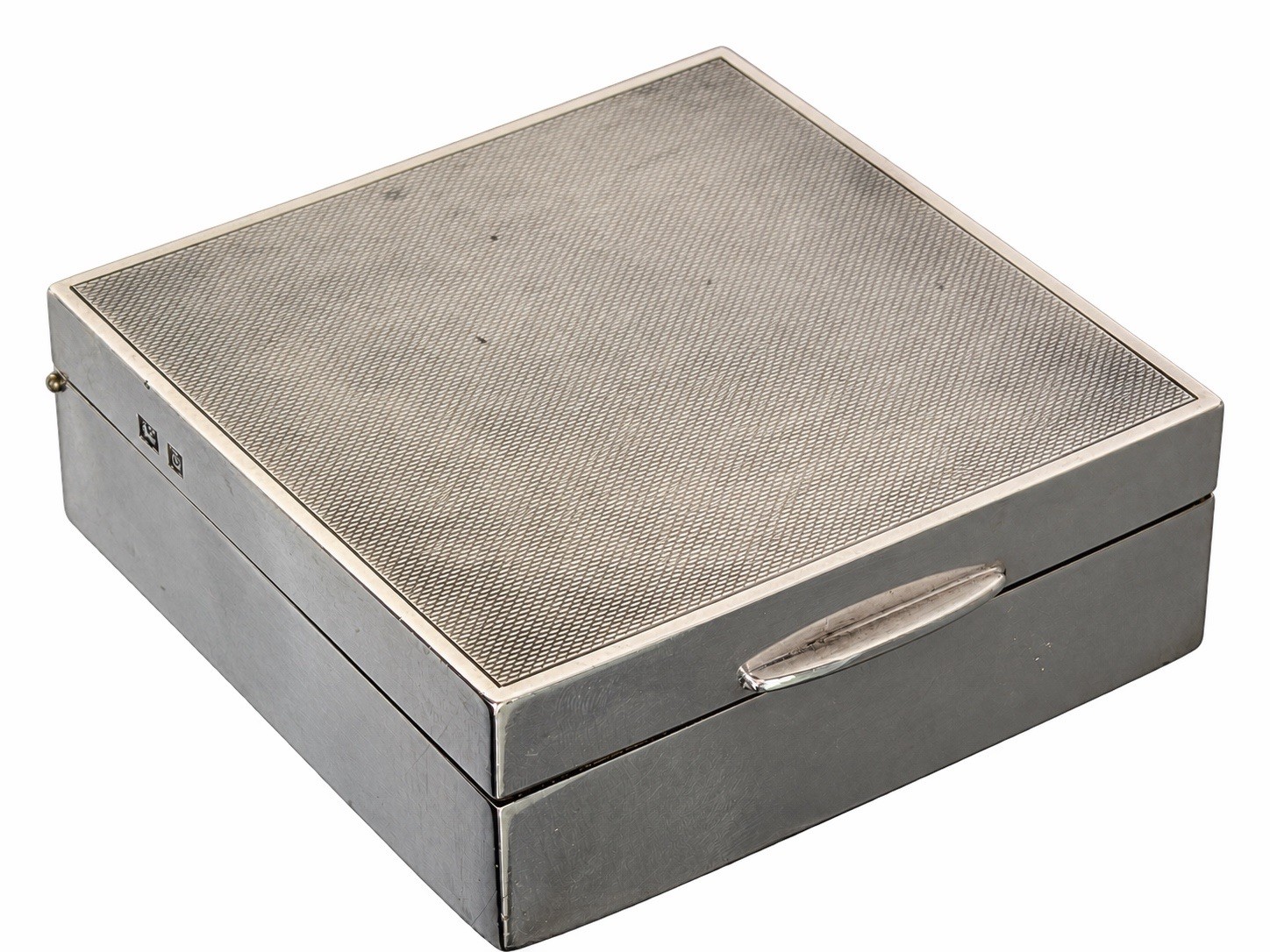 Antique Sterling Silver Trinket Jewellery Cigarette Box Hallmarked 155g England